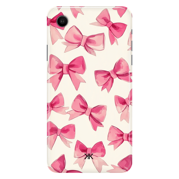 Pink Bows phone case for iPhone XR