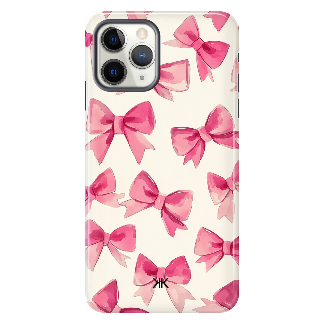 Pink Bows Phone Case - Tough Case - iphone-11-pro