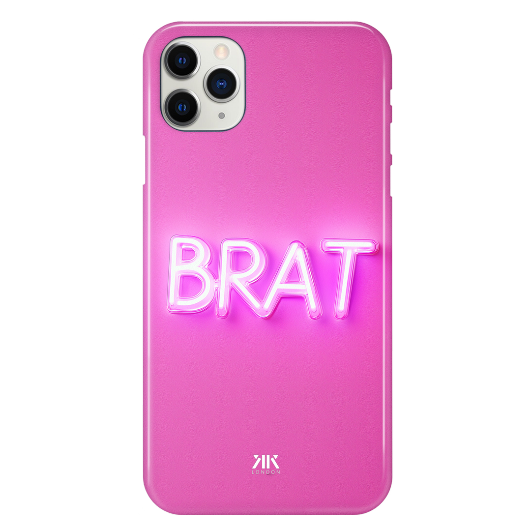 Pink Brat Phone Case