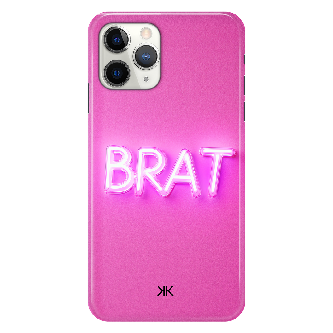 Pink Brat phone case for iPhone 11 Pro