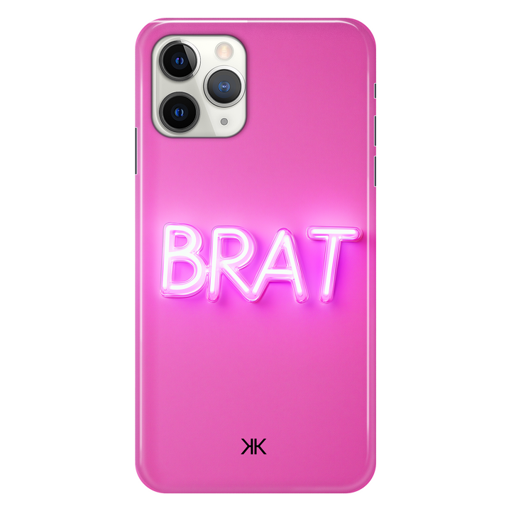 Pink Brat phone case for iPhone 11 Pro