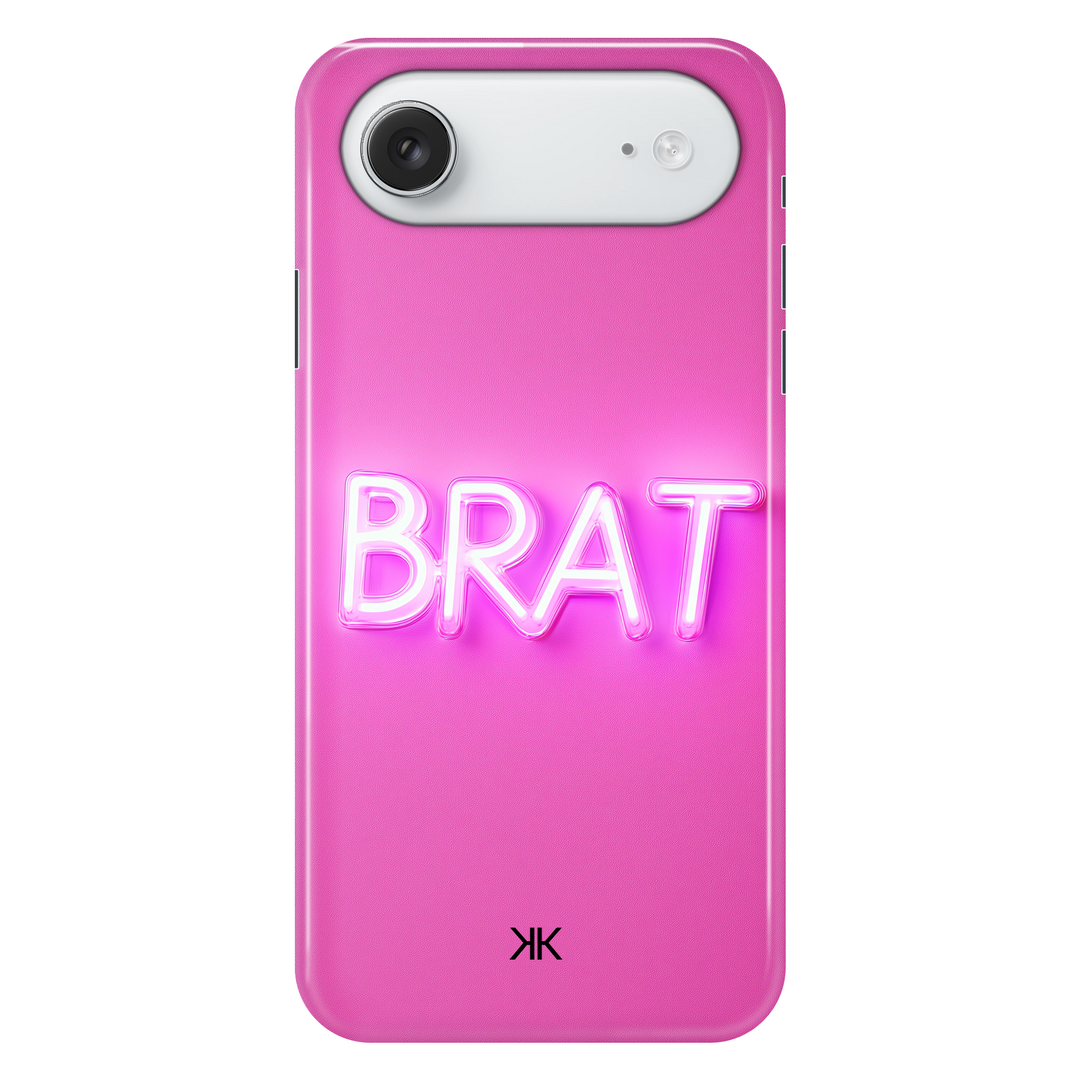 Pink Brat phone case for iPhone 17 Air