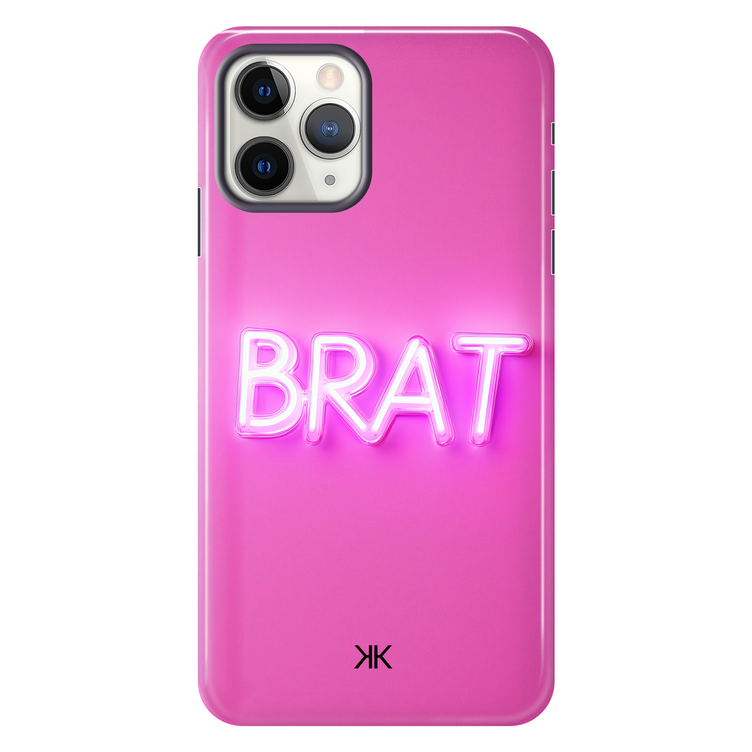 Pink Brat Phone Case - Tough Case - iphone-11-pro