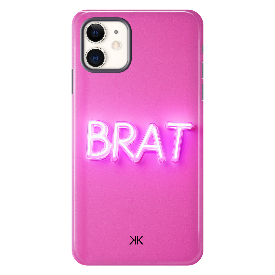 Pink Brat Phone Case - Tough Case - iphone-11
