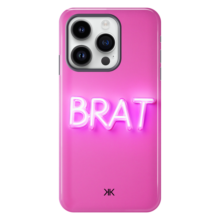 Pink Brat Phone Case - Tough Case - iphone-14-pro