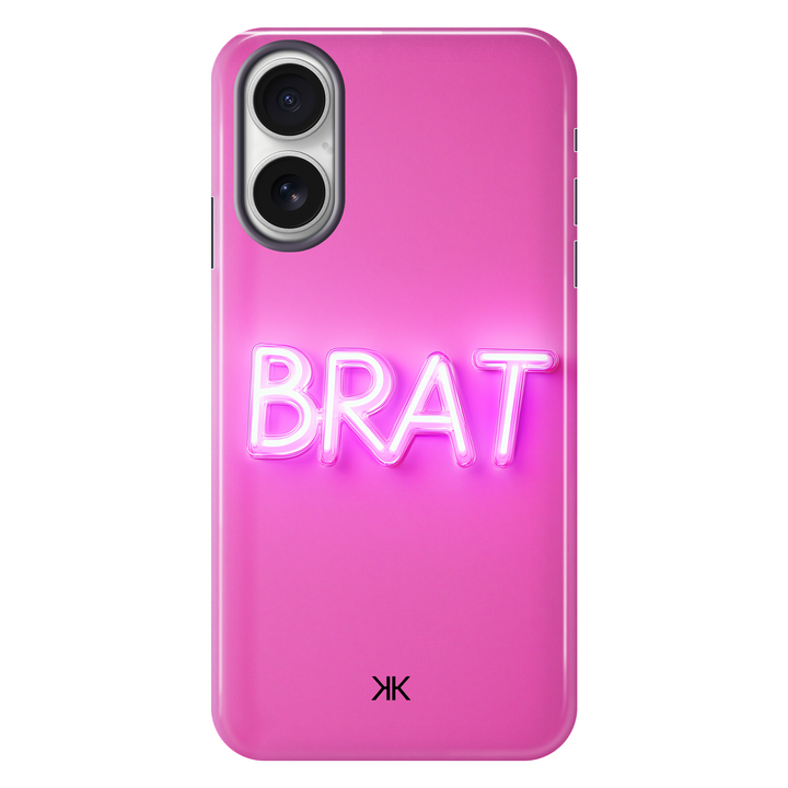 Pink Brat Phone Case - Tough Case - iphone-16