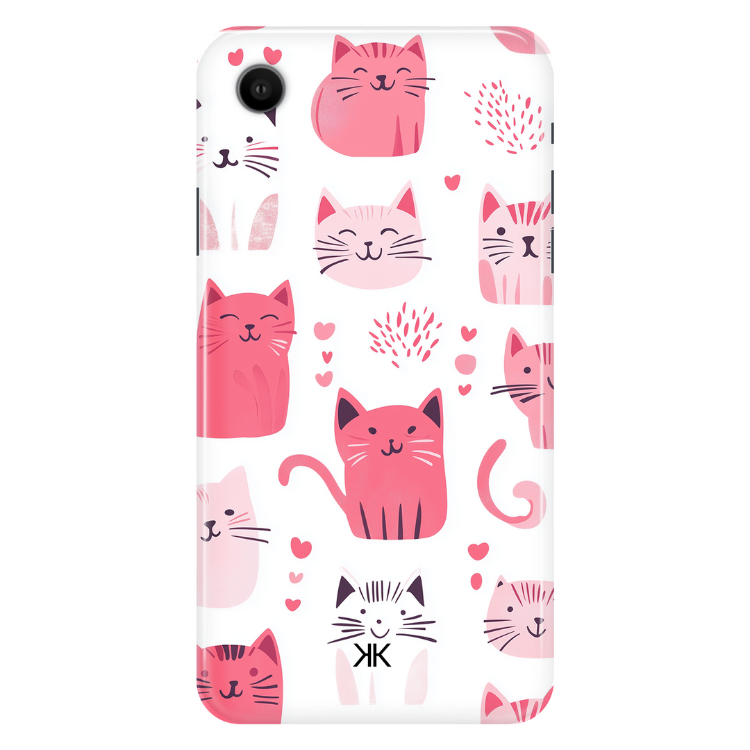 Pink Cats phone case for iPhone XR