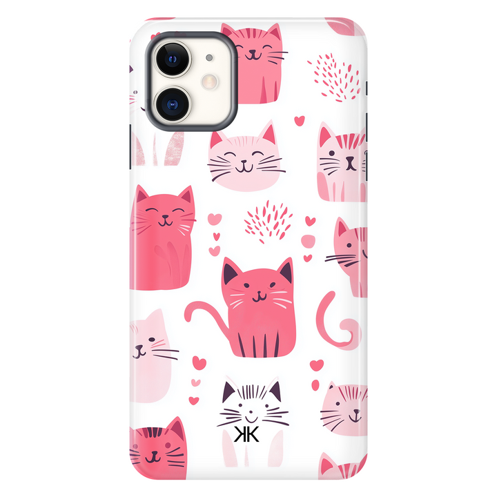 Pink Cats Phone Case - Tough Case - iphone-11