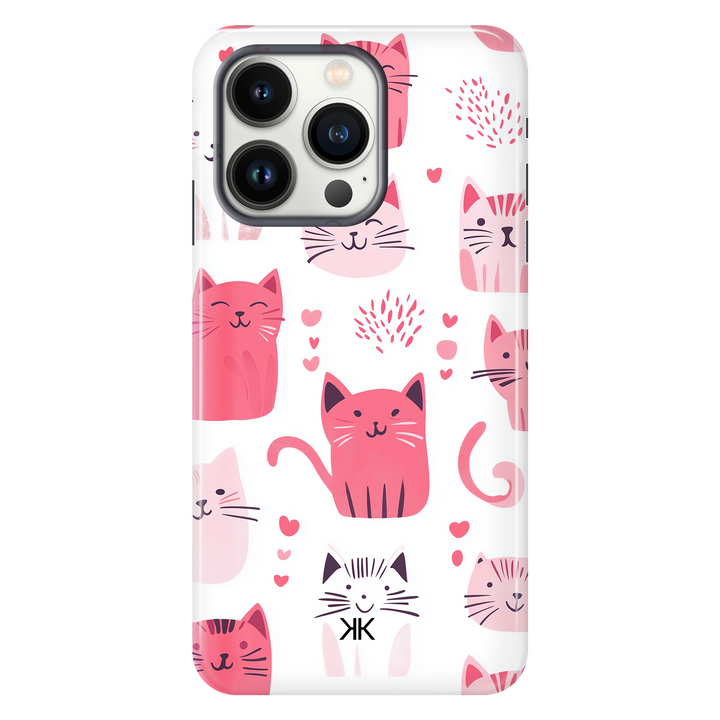 Pink Cats Phone Case - Tough Case - iphone-13-pro