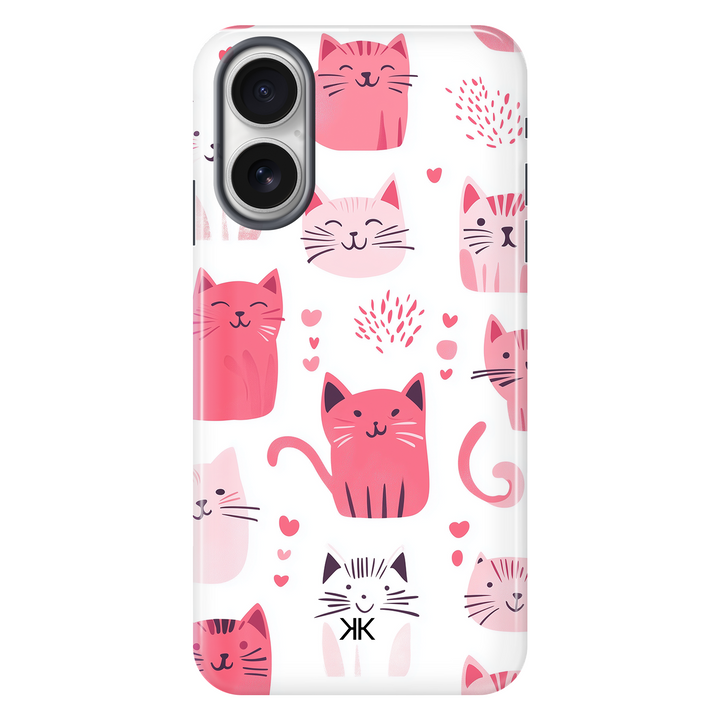 Pink Cats Phone Case - Tough Case - iphone-16