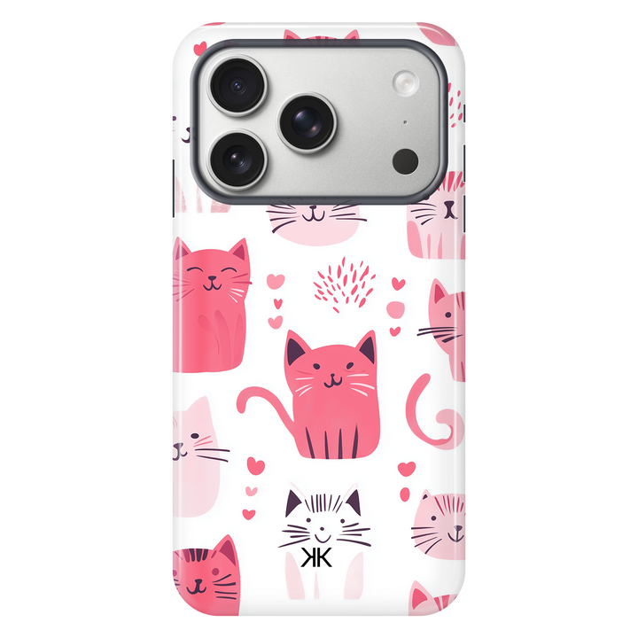 Pink Cats Phone Case - Tough Case - iphone-17-pro