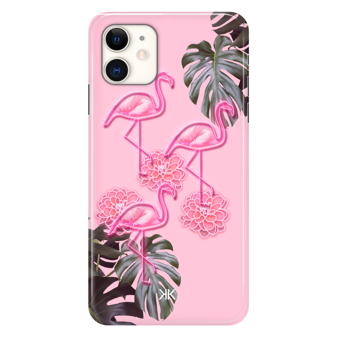 Pink Flamingos phone case for iPhone 11