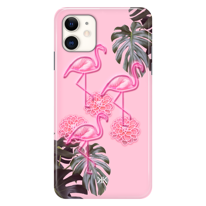Pink Flamingos phone case for iPhone 11