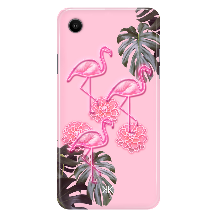 Pink Flamingos phone case for iPhone XR