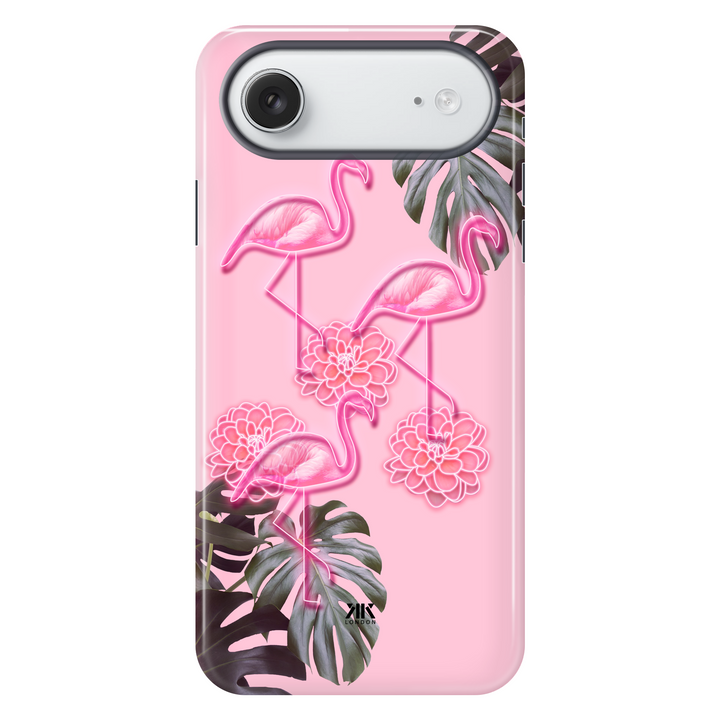 Pink Flamingos tough phone case for iPhone 17 Air