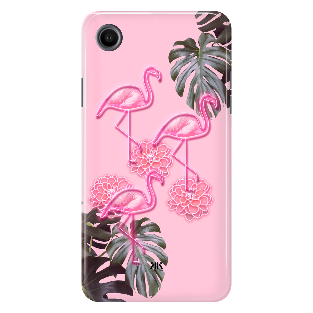 Pink Flamingos tough phone case for iPhone XR