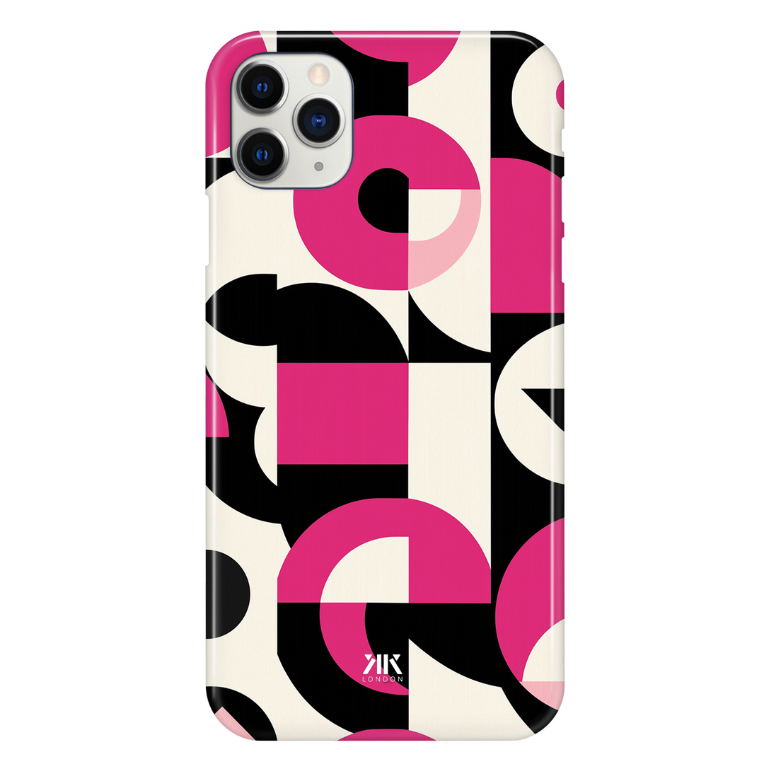 Pink Geometric Phone Case