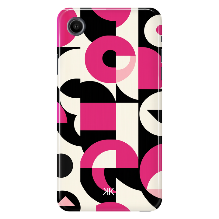 Pink Geometric Phone Case - Tough Case - iphone-xr
