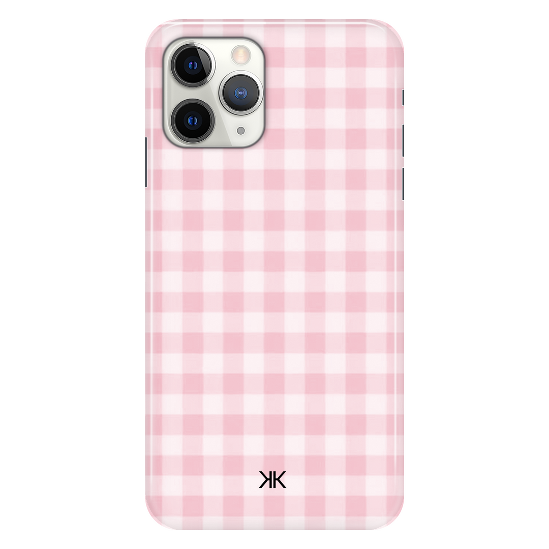 Pink Gingham Pink phone case for iPhone 11 Pro