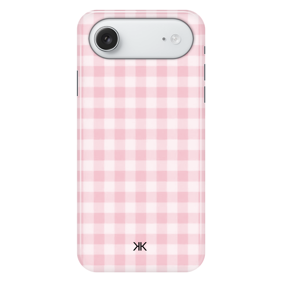 Pink Gingham Pink phone case for iPhone 17 Air