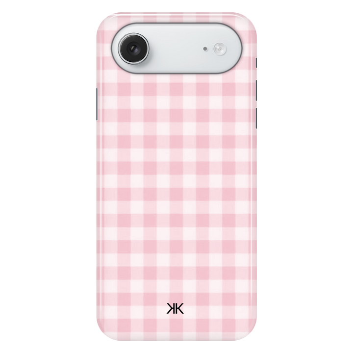 Pink Gingham Pink phone case for iPhone 17 Air
