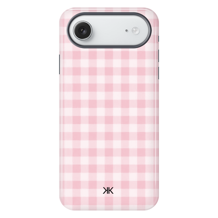 Pink Gingham Pink Phone Case - Tough Case - iphone-17-air