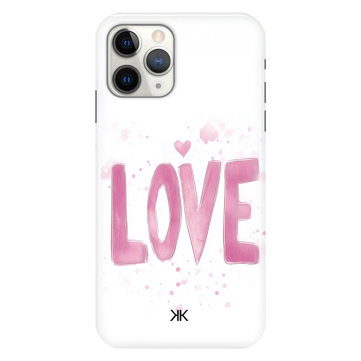 Pink Love phone case for iPhone 11 Pro