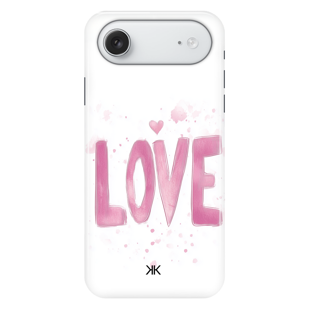 Pink Love phone case for iPhone 17 Air
