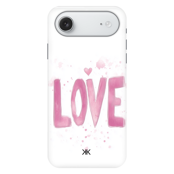Pink Love phone case for iPhone 17 Air