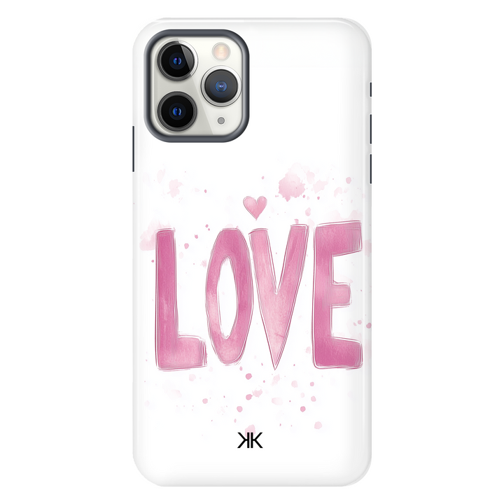 Pink Love Phone Case - Tough Case - iphone-11-pro