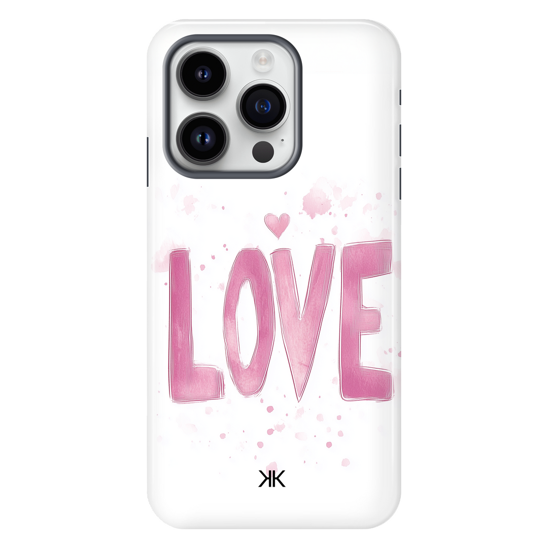 Pink Love Phone Case - Tough Case - iphone-14-pro