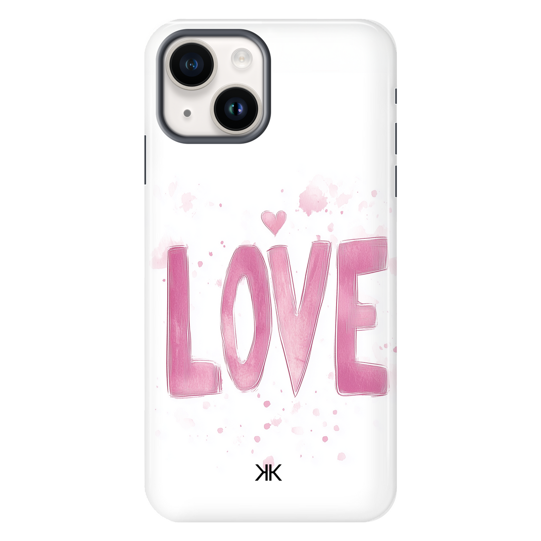 Pink Love Phone Case - Tough Case - iphone-14