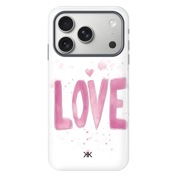 Pink Love Phone Case - Tough Case - iphone-17-pro
