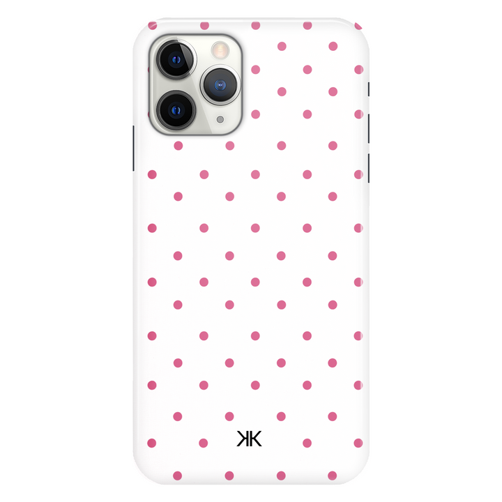 Pink Polka Dot Phone Case