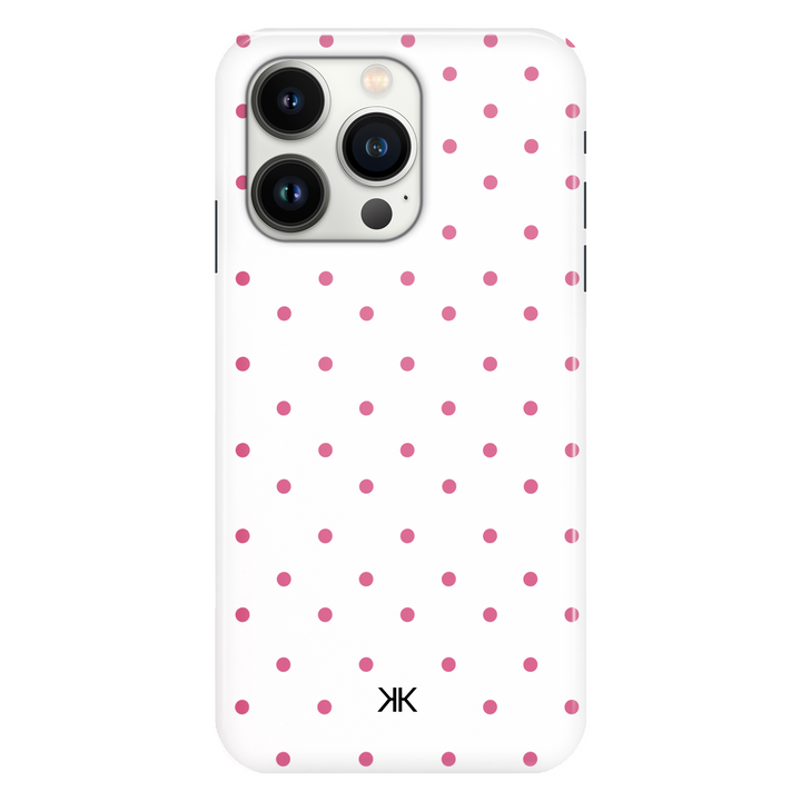 Pink Polka Dot Phone Case