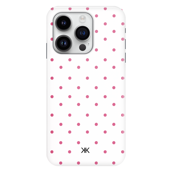 Pink Polka Dot Phone Case