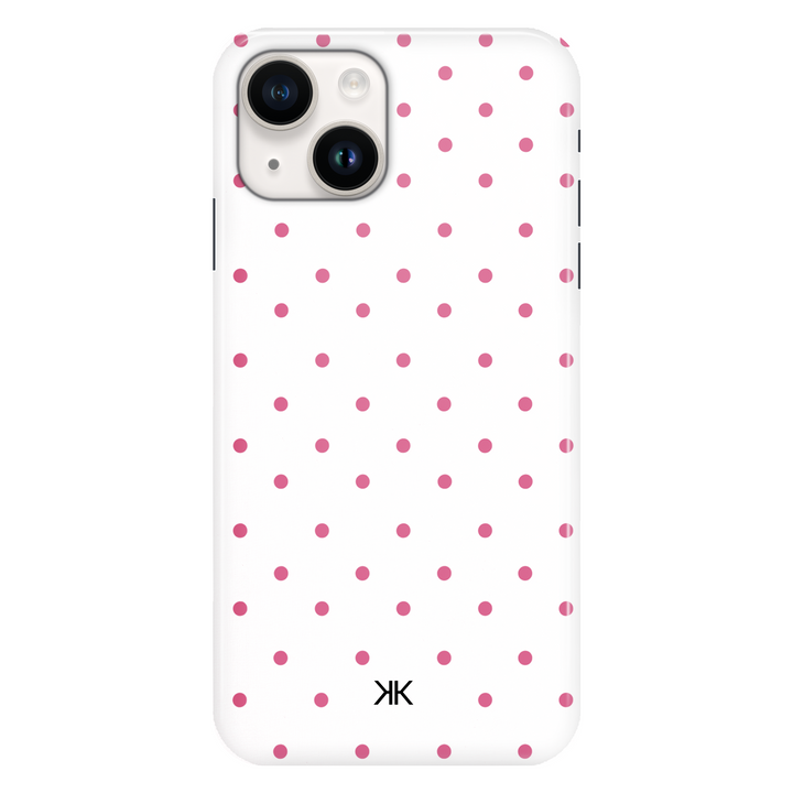 Pink Polka Dot Phone Case