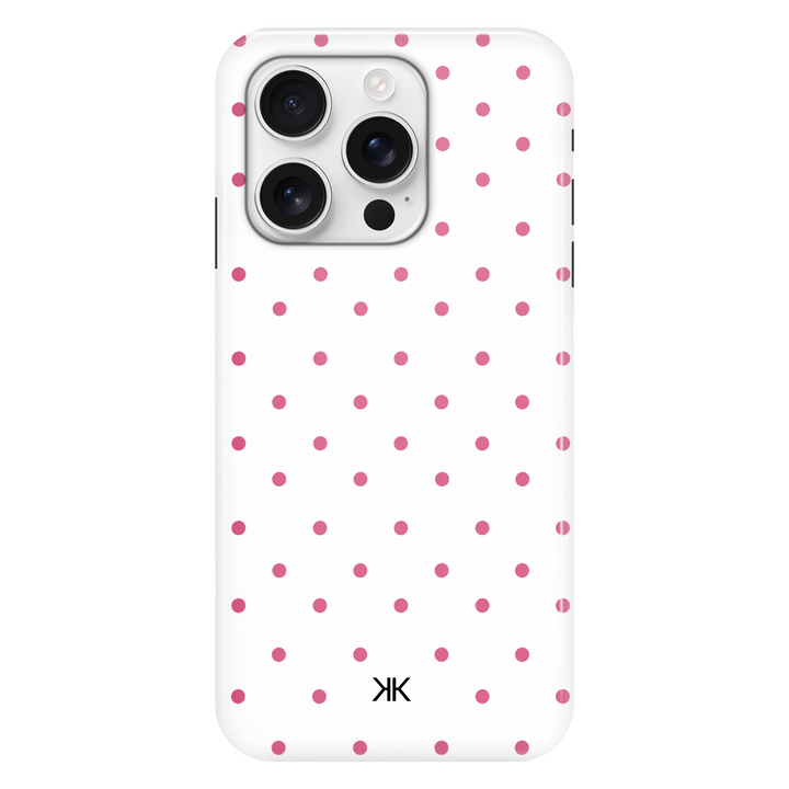 Pink Polka Dot Phone Case