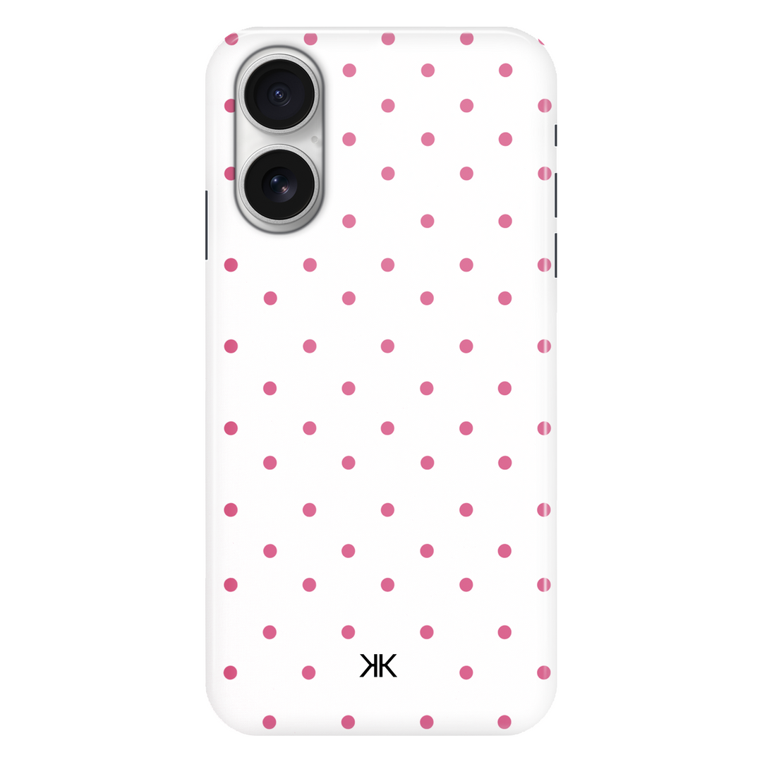 Pink Polka Dot Phone Case