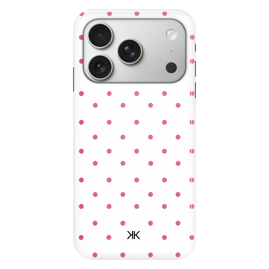 Pink Polka Dot Phone Case