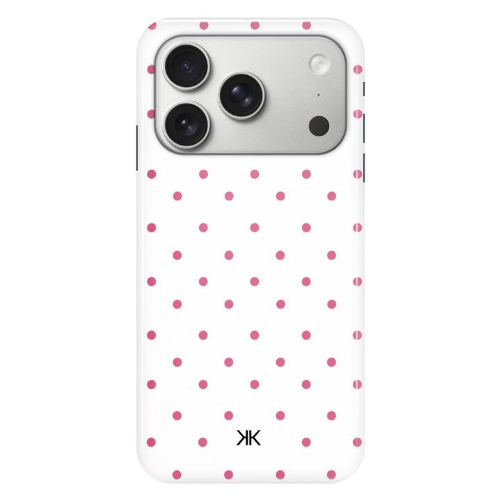 Pink Polka Dot Phone Case