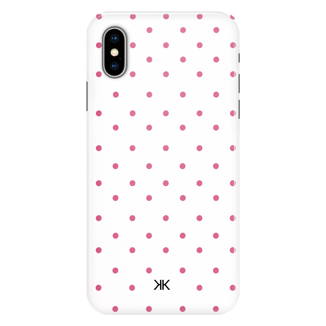Pink Polka Dot Phone Case