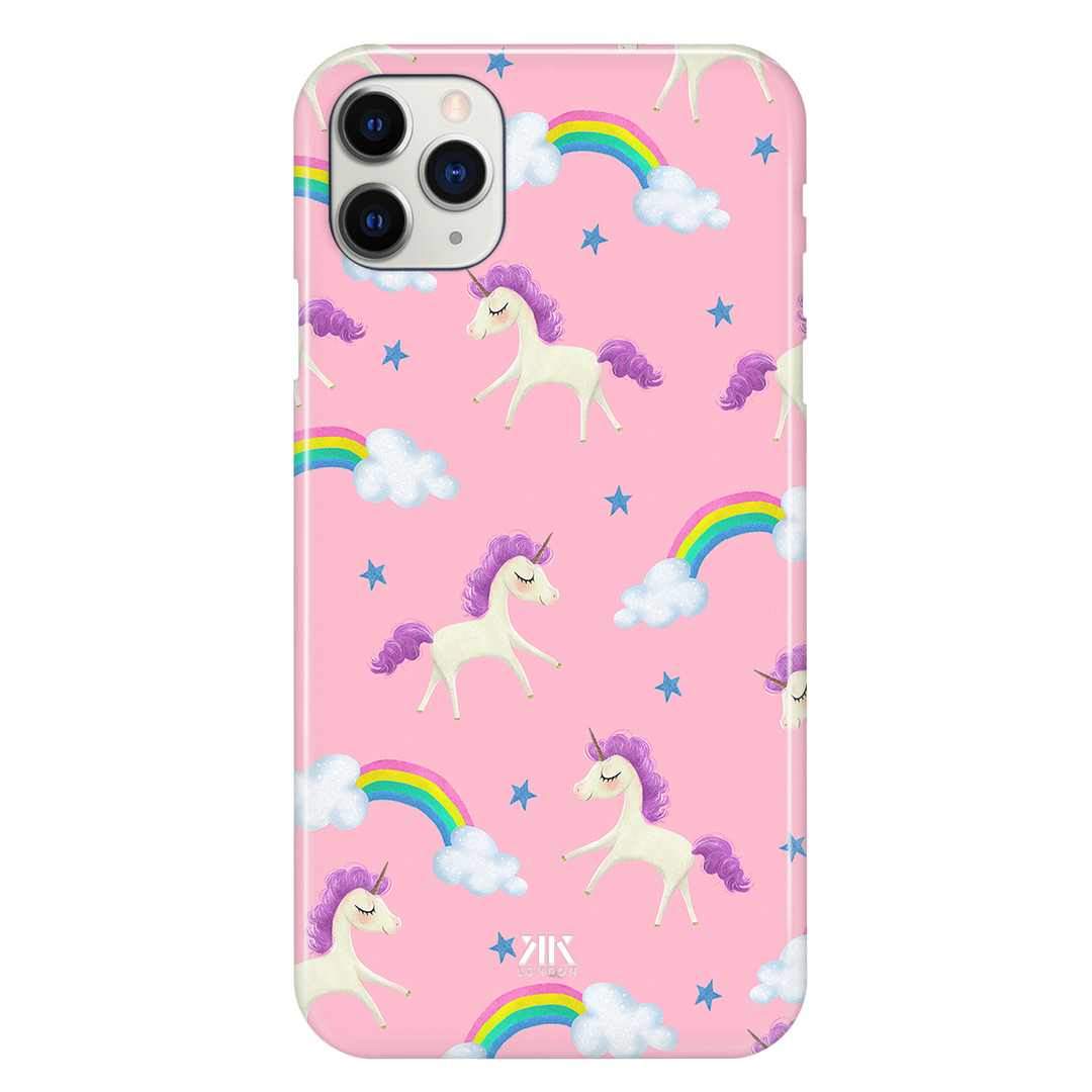 Pink Unicorn Pattern Phone Case