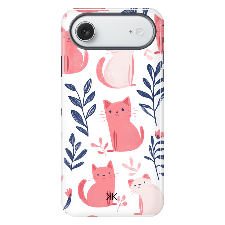 Pink and White Cats Phone Case - Tough Case - iphone-17-air
