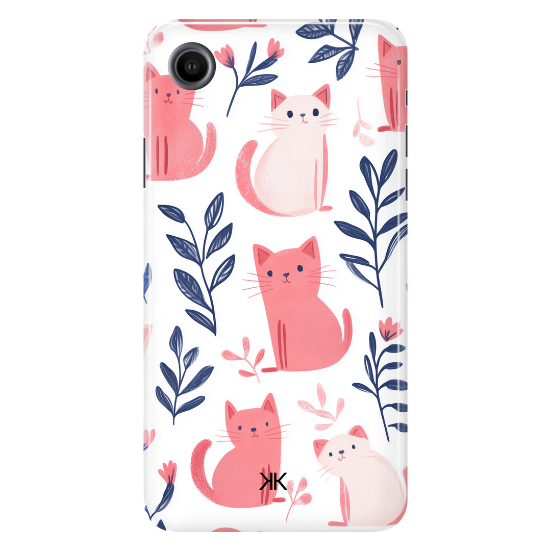 Pink and White Cats Phone Case - Tough Case - iphone-xr