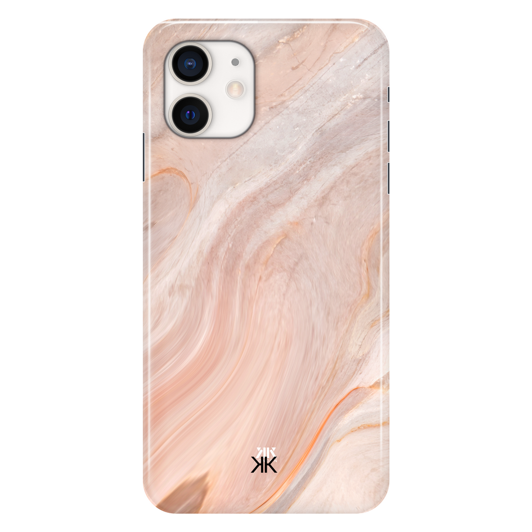 Marble Pink phone case for iPhone 12