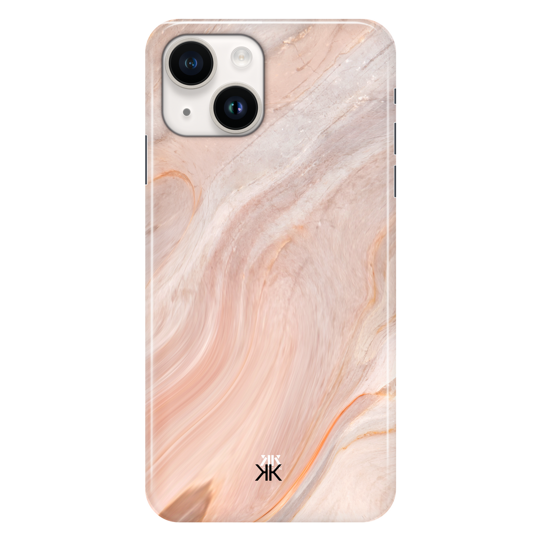 Marble Pink phone case for iPhone 14