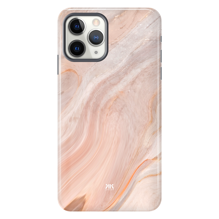Marble Pink tough phone case for iPhone 11 Pro