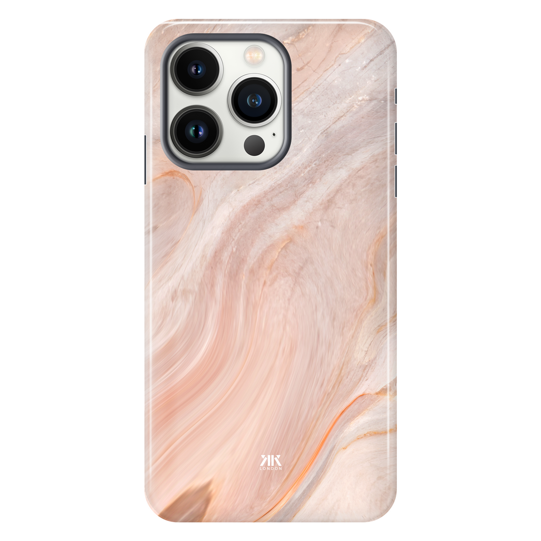 Marble Pink tough phone case for iPhone 13 Pro