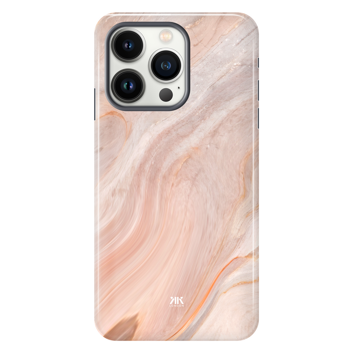 Marble Pink tough phone case for iPhone 13 Pro